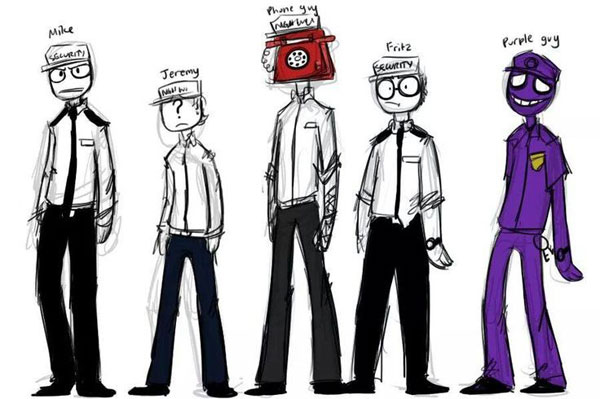 Люди в ФНАФ