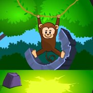 Игра Побег из леса обезьян
