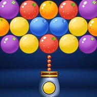 Игра Стрелялка шариками: фрукты