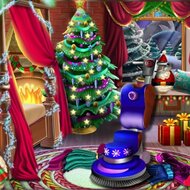 Игра Уборка и украшение дома на Рождество