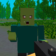 Игра 3Д стрелялка: Майнкрафт-зомби