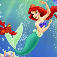 Игра Русалочка Раскраска