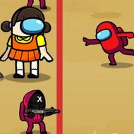 Игра Амонг Ас в кальмара 456