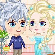 Игра Анна и Эльза готовят десерт