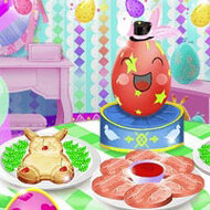 Игра Анна и зайчик готовят