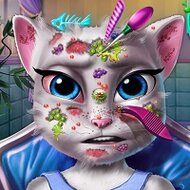 Игра Анжела: лечение кожи