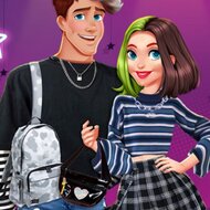 Игра Ариэль и Эрик в стиле e-girl и e-boy