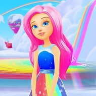 Игра Барби Дримтопия: американские горки