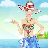 Игра Барби на пляже