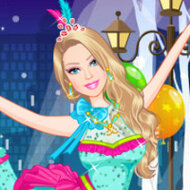Игра Барби снежная принцесса
