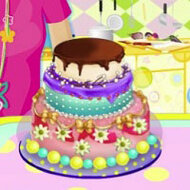 Игра Барби торт