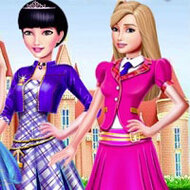 Игра Барби в школе обаяния