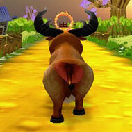 Игра Бег быка