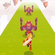 Игра Бег и сражения рыцаря