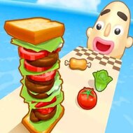 Игра Бег сэндвича