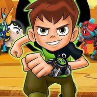 Игра Бен 10: Сабвей Серф