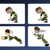 Игра Бен 10: тренировка памяти