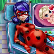 Игра Беременная леди Баг