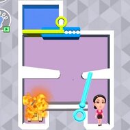 Игра Булавки: потуши пожар