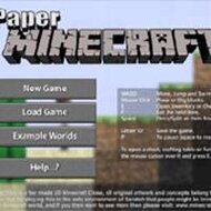Игра Бумажный Майнкрафт
