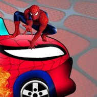 Игра Человек-паук: гонка по холмам