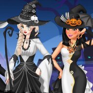 Игра Черно-белый Хэллоуин