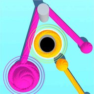 Игра Цветные веревки