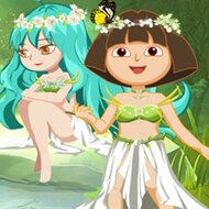 Игра Даша одевалки