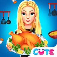 Игра День благодарения Барби