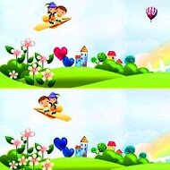 Игра День защиты детей: найди отличия