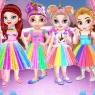 Игра Детская вечеринка в стиле единорогов