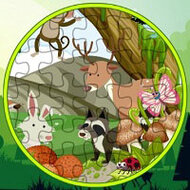 Игра Детские пазлы: лес