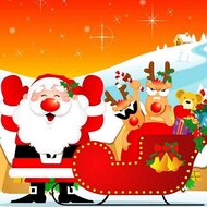 Игра Детские рождественские пазлы