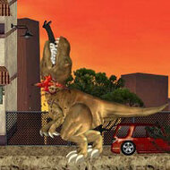 Игра Динозавры едят людей