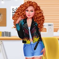 Игра Дизайн байкерской куртки