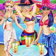 Игра Вечеринка у бассейна