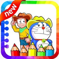 Игра Дораэмон раскраски