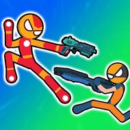 Игра Дуэль стикменов: битва героев