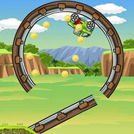 Игра Джип в лесу