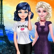 Игра Эльза у Леди Баг