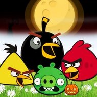 Игра Энгри Бердс Хэллоуин