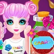 Игра Фабрика слаймов принцессы