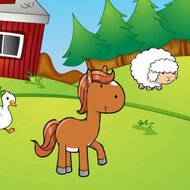 Игра Ферма: слайд пазлы