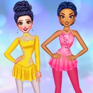 Игра Фигурное катание принцесс