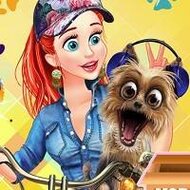 Игра Фотоконкурс принцесс с домашними питомцами