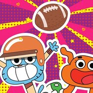 Игра Гамбол и Дарвин: американский футбол