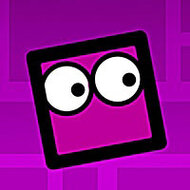 Игра Геометрия Даш: скользящий кубик