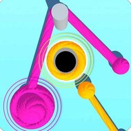 Игра Головоломки с цветными веревками