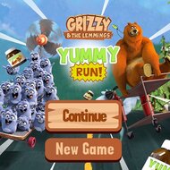 Игра Гонка гризли и леммингов