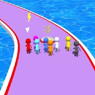Игра Гонка в аквапарке